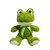 Super Soft Frog Plush  Cute Frog Stuffed Animal with Bowknot  Fluffy Frog Plush Doll  Adorable Plush Frog Toy Gift for Kids Children Girls Boys  Unique Stuffed Frog Decoration  Green 8.6