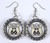 Route 66 Earrings  Travel Jewelry  Bottle Cap
