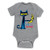 Pete The Cat It s All Groovy Banana - Infant One Piece Athletic Heather