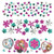 Disney Frozen Birthday Party Confetti Mix Decoration (1 Piece), Multi Color, 1.2 oz.