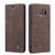QLTYPRI Samsung Galaxy S9 Plus case Vintage PU Leather Wallet Case TPU Bumper  Card Slots   Hands-Free Kickstand   Magnetic Closure  Shockproof Flip Folio Case for Samsung Galaxy S9 plus - Coffee Brown