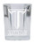 Troy University 2 Ounce Square Shot Glass laser etched logo Design