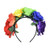 DreamLily Frida Kahlo Mexican Rose Flower Crown Headband Halloween Party Costume Headpiece NC26  Rainbow 6 Flower