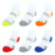 Fruit of the Loom Boys  6-Pair Half Cushion Ankle Socks  Large  Shoe Size  3-9   White