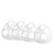 Caopixxzful 3D Face Inner Bracket for Comfortable Breathing - Face Inner Support Frame - Under Frame Lipstick Protector - Create More Breathing Space  Washable Reusable Clear