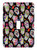 3dRose lsp_222323_1 Colorful Scattered Sugar Skulls On A Black Background Pattern Single Toggle Switch Multicolor