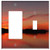 Rocker GFCI Toggle Combination Wall Plate Cover - Sunset Lake Sun Abendstimmung Nature