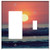 Rocker GFCI Toggle Combination Wall Plate Cover - Sun Setting Sun Sunset Water Clouds Sky Dusk