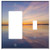 Rocker GFCI Toggle Combination Wall Plate Cover - Sunset Sky Water Reflection Dusk Horizon