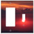 Rocker GFCI Toggle Combination Wall Plate Cover - Sunset Dawn Dusk Sun Evening Rocker GFCI Toggle Combination Wall Plate Cover - Sunset Dawn Dusk Sun Evening