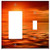 Rocker GFCI Toggle Combination Wall Plate Cover - Sunset Light Mirroring Sun Water Lake Sea Clouds 2