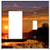Rocker GFCI Toggle Combination Wall Plate Cover - Sunset Landscape Sun Clouds Twilight Summer Lake Rocker GFCI Toggle Combination Wall Plate Cover - Sunset Landscape Sun Clouds Twilight Summer Lake