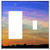 Rocker GFCI Toggle Combination Wall Plate Cover - Sunset Sky Clouds Abendstimmung Evening Sky Rocker GFCI Toggle Combination Wall Plate Cover - Sunset Sky Clouds Abendstimmung Evening Sky