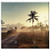 Double Blank Wall Plate Cover - Palm Trees Roadway Landscape Sunset Outdoor Path