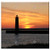Double Blank Wall Plate Cover - Lighthouse Sky Sunset Beach Lake Michigan