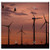 Double Blank Wall Plate Cover - Wind Park Sunset Birds Wind Energy Sky Clouds Double Blank Wall Plate Cover - Wind Park Sunset Birds Wind Energy Sky Clouds