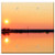 Double Blank Wall Plate Cover - Lake Landscape Nature Sunset Mirrored