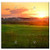 Double Blank Wall Plate Cover - Sunset Nature Grass Landscape Evening