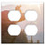 Double Duplex Outlet Wall Plate Cover - Nature Cliff Rocks Stones Trees Sky Clouds Sun