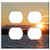 Double Duplex Outlet Wall Plate Cover - Sunset Sky Canada Color Sunlight Dusk Horizon