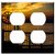 Double Duplex Outlet Wall Plate Cover - Sunset Water Summer Sky Nature Landscape Sunlight