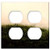 Double Duplex Outlet Wall Plate Cover - Sunrise Fog Sky Clouds Landscape Forest Trees