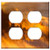 Double Duplex Outlet Wall Plate Cover - Nature Landscape Clouds Sky Fog Sunny Sunset
