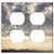 Double Duplex Outlet Wall Plate Cover - Landscape Sunrise Mountains Morgenstimmung Sun Sky