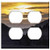 Double Duplex Outlet Wall Plate Cover - Lamar Valley Sunset Landscape Scenic Twilight