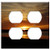 Double Duplex Outlet Wall Plate Cover - Sunset Sun Beautiful Summer Evening Glow