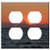 Double Duplex Outlet Wall Plate Cover - Sun Sea Sunset Abendstimmung Sunset Sea Nature