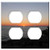 Double Duplex Outlet Wall Plate Cover - Sea Sunset Water Abendstimmung Sun Wave