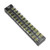 uxcell Dual Rows 12 Positions 600V 25A Cable Barrier Block Terminal Strip TB-2512L