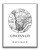 Cincinnati OH City Street Map Wall Art - 11x14 Modern Abstract Black  and  White Aerial View Decor Print with Coordinates. Makes a great Cincinnati -Themed Gift.