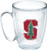 Tervis Stanford University Emblem Individual Mug  16 oz  Clear -