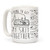 LookHUMAN Trying To Get My Shit Together White 15 Ounce Ceramic Coffee Mug LookHUMAN Trying To Get My Shit Together White 15 Ounce Ceramic Coffee Mug