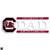 South Carolina Gamecocks 6x2 DAD Auto Vinyl Decal