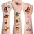 Girls Moana Temporary Tattoos for Kids  Party Supplies Favors Fake Tattoos Art Craft for Kids Boys Girls  School Rewards  Kids Birthday Gifts Water Bottle Decor