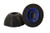Dekoni Bulletz Memory Foam Earphone Tips - Foam Earbud Replacement - Compatible with Apple Airpods Pro - Replacement Tips  Extra Large Single Pair  Black