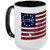 1776_American_Flag_Old Copy Mug - 11oz RINGER Coffee Mug  Ceramic 11oz Coffee Cup