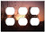 Triple Duplex Outlet Wall Plate Cover - Sunset Warm Nature Afterglow Abendstimmung