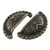 uxcell Cupboard Cabinet Door Dragon Metal Pull Handles Bronze Tone 2Pcs