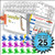 Fliptomania Butterfly Flipbook Animation Activity Pack - 25 Sets DIY Flip Books