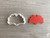 Ginkgo Leaf Cookie Cutter Fondant cutter