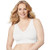 JMS Pure Comfort Seamless Wirefree Bra with Moisture Control White