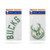 NBA Rico Industries 2-Pack Die Cut Team Logo Magnet Set  Milwaukee Bucks