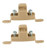 BMW e38 e39 Sun Visor Clip set  x2 clips  BEIGE sunvisor bracket clamp e53 e65