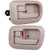 ANPART Front Driver Side Replacement Interior Door Handles for 1998-2003 for Toyota Sienna Beige 2pcs