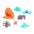 Fungus Amungus EXCLUSIVE Superbug Set - Includes 1 Superbug Figure and 6 Funguys (Color/Styles May Vary)
