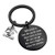 FUSTMW Graduation Gift Take Pride in How Far You Have Come Keychain Inspirational Letters Graduates Gifts for Him Her  Black